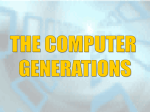 THE COMPUTER GENERATIONS