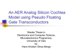 An AER Analog Silicon Cochlea Model using Pseudo Floating