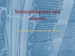 Halfgeleiders en sensoren.