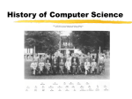 History of Computer Science
