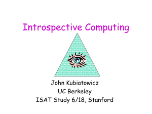 Computer Architecture at Berkeley