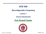 ECE697F Lecture 1