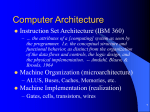 Introduction - Advanced Microcomputer Systems