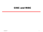 CISC RISC - Doc4Share