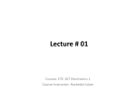 Lecture 1