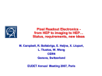 Single photon counting hybrid pixel detectors