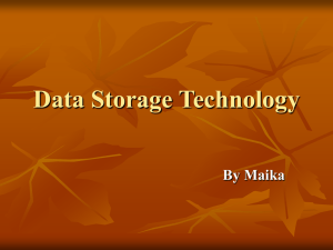 Data Storage Technology