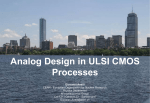 Analog Design in ULSI CMOS Processes - Proceedings