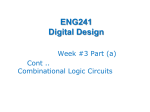 Lecture Notes on ``Combinational Logic Circuits`` (PPT Slides)