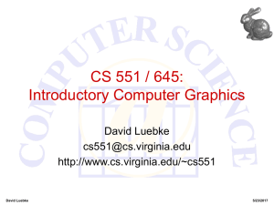 presentation source - University of Virginia, Department