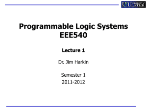 Programmable logic Systems