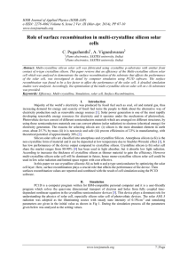 IOSR Journal of Applied Physics (IOSR-JAP)