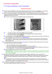 7.2 Processes and Specialities General Processing