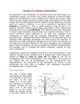 Section F2: Classes of Amplifiers