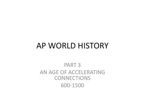 AP WORLD HISTORY - Auburn High School