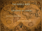 THE MIDDLE AGES - Roane State Community College