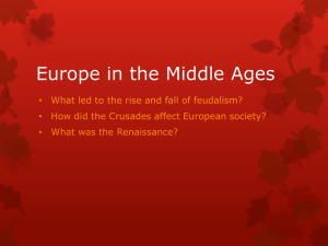 Europe in the Middle Ages