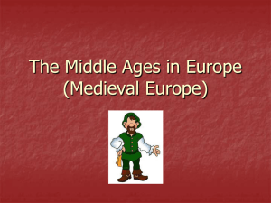 The Middle Ages in Europe