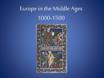 [] Europe in the Middle Ages 1000-1500