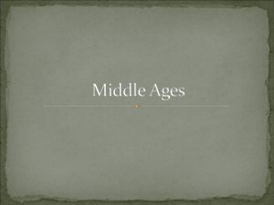 Middle Ages Power Point