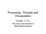 Threads and Virtualization - Computer Science Department