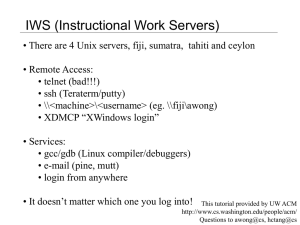 IWS (Instructional Work Servers)