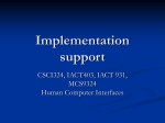 Implementationsupport