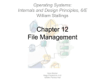 Chapter 12File Management