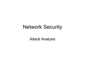 Network Security - School of Computing and Engineering