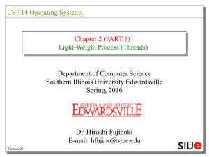 Threads - SIUE Computer Science