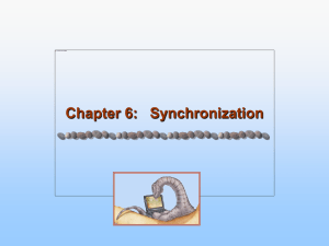 Module 7: Process Synchronization