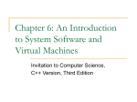 Chapter 6 notes - Computer Science