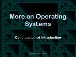 on Operating Systems