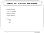 Module 4: Processes