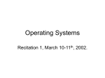 Operating Systems