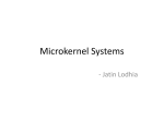 Microkernel Systems