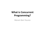 What is Concurrent Programming?