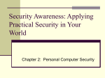 Security Awareness: Applying Practical Security in Your World