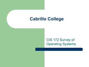 LectureNotes - Cabrillo College