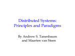 Distributed Systems [Jan 14