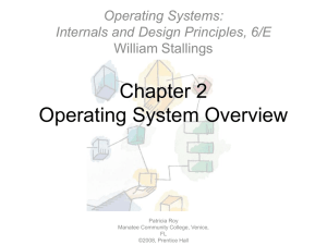 Chapter 2 Operating System Overview