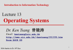 Operating Systems