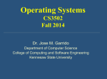 Operating Systems - KSU Web Home