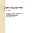 Operating Systems 2