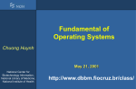 Fundamentals of Operating Systems - DBBM