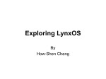 Exploring LynxOS