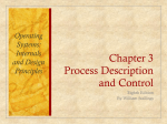 Chapter 3 Process Description and Control Operating
