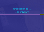 Introduction to *.. The Odyssey