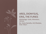 Dionysis, Ares, Eris, The furies - edison