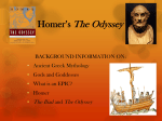 The Odyssey background info